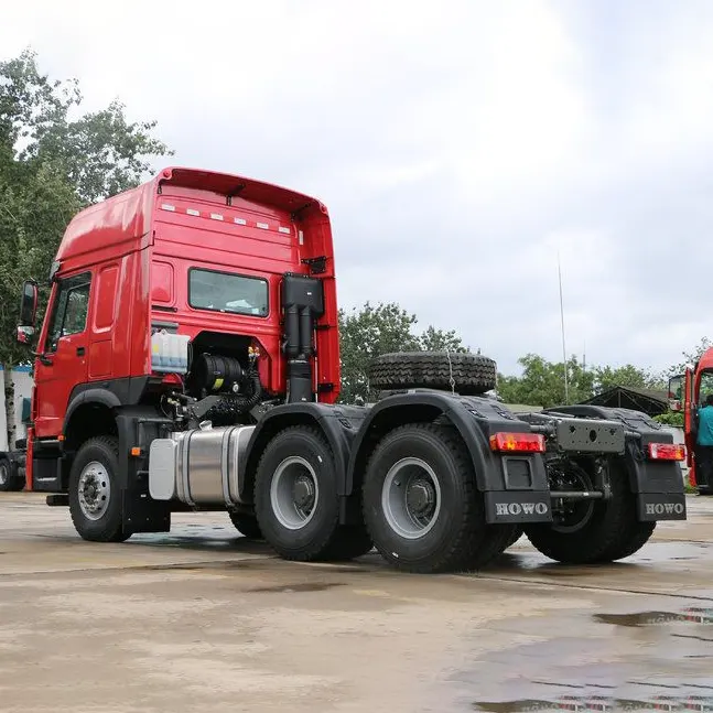 Sinotruk Howo 10 وہیلر 6*4 ٹرک ٹریکٹر یورو 2 یورو 4 371hp 380hp 420hp کے ساتھ