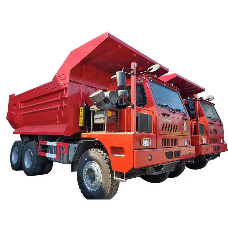 یورو II 371HP کے ساتھ Sinotruk Howo 6x4 کان کنی ڈمپر ٹرک