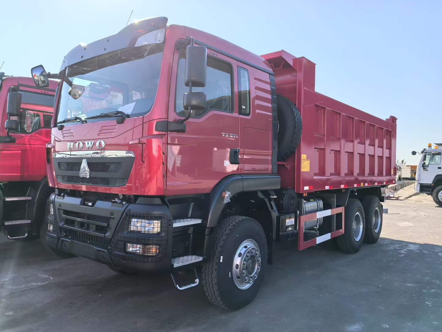 sinotruk HOWO-TX 6X4 ٹپر LHD